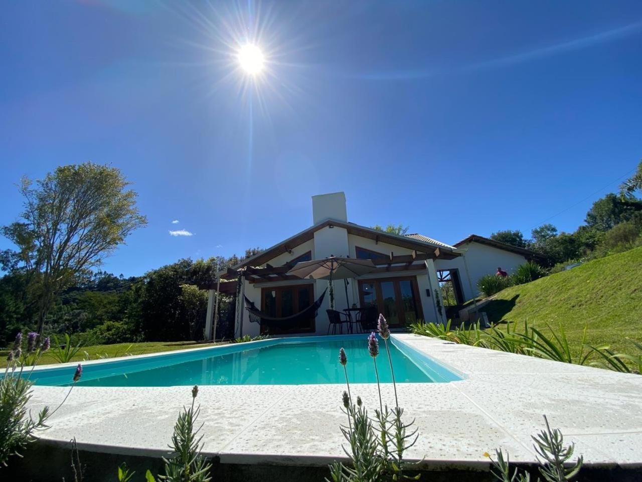 Casa De Campo Com Piscina Jaguariaíva Buitenkant foto